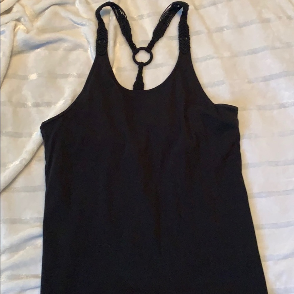 Black ****Ralph Lauren***** racer back tank